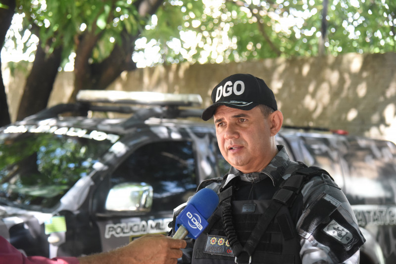 Coronel Jacks Galvão explica como será realizada operação no estado - (Assis Fernandes/ODIA)