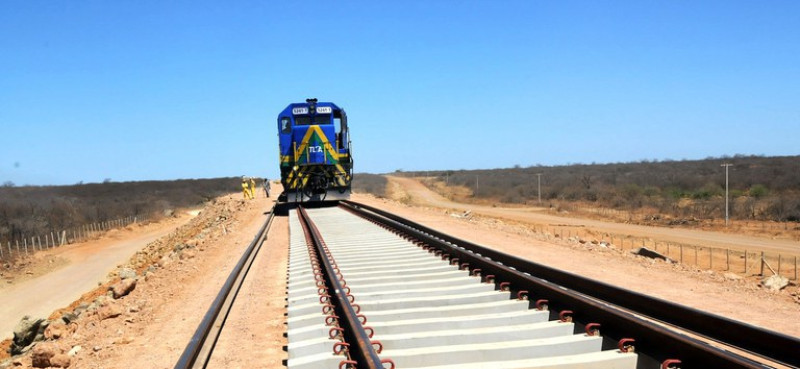 Ferrovia Transnordestina.  - (Divulgação )