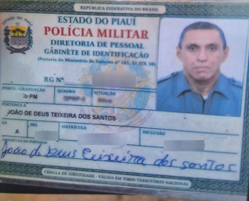 Sargento que foi baleado na cabeça em Teresina morre no HUT - (Divulgação/PMPI)