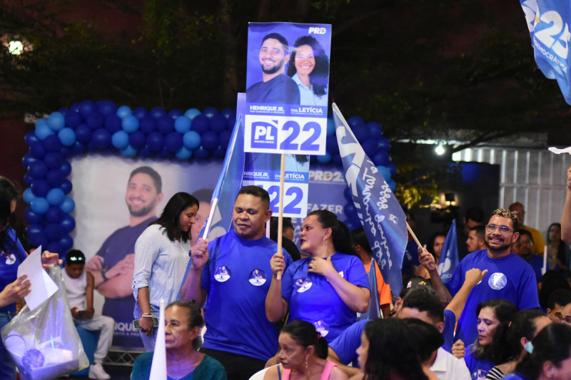 Em convenção, Henrique Júnior oficializa candidatura a prefeito de Timon - (Jailson Soares/O Dia)