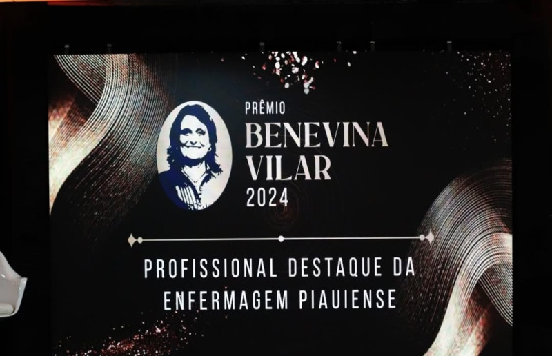 Prêmio Benevina Vilar 2024 reconhece profissionais da Enfermagem do Piauí