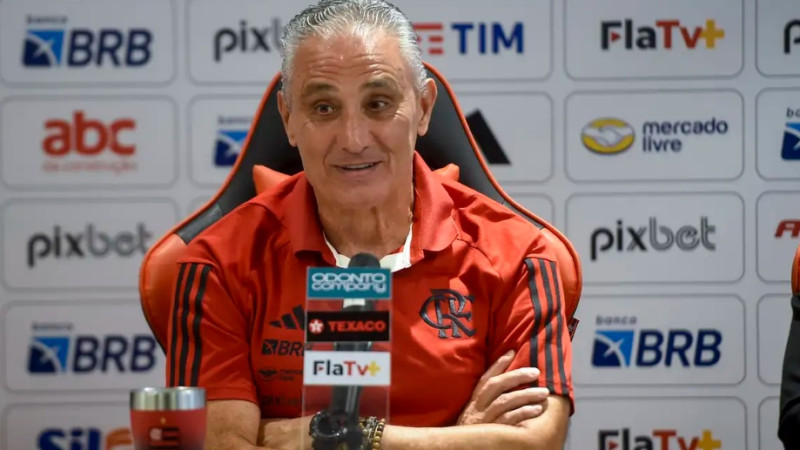 Técnico Tite - (Marcelo Cortes / CRF)