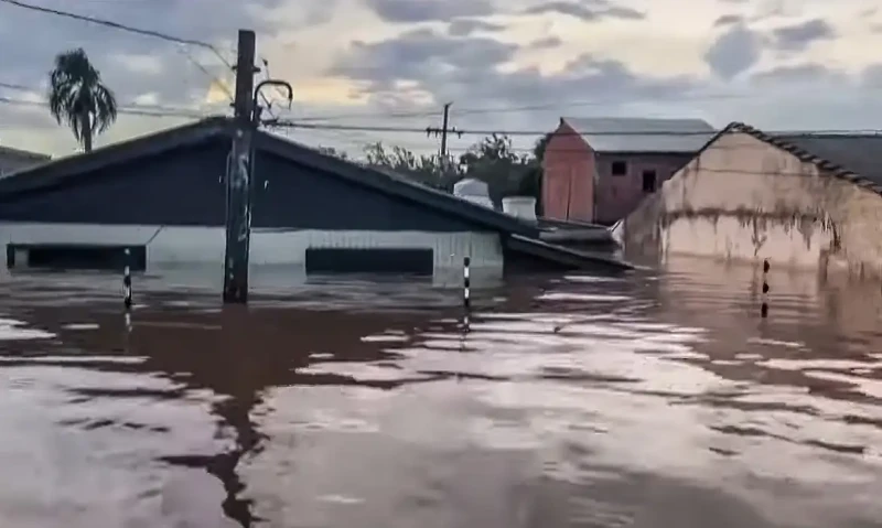 Sobe para 143 o número de mortos nas enchentes no Rio Grande do Sul - (Frame/TV Brasil)