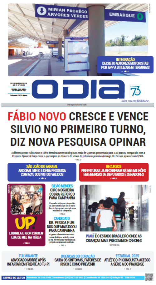 Confira os principais destaques do Jornal O Dia desta quinta-feira (03) - (Reprodução)