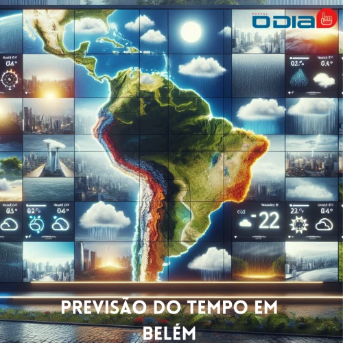 Previsão do tempo em Belém hoje 10/06/2024