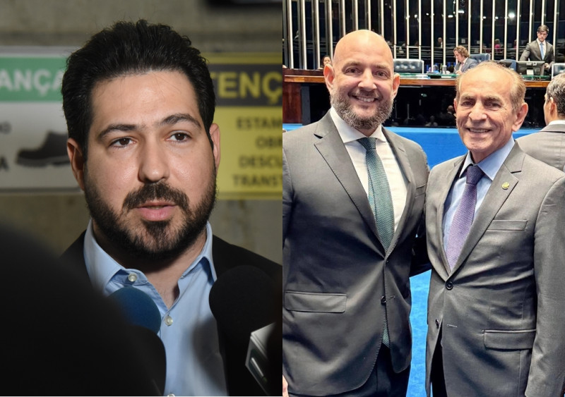 Marcelo Castro oficializa Felipe Sampaio e filho, Dário Castro, como suplentes ao Senado