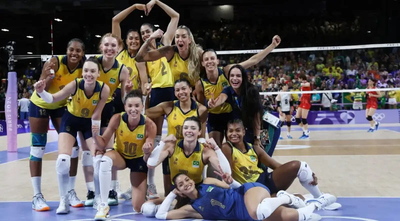 Brasil x EUA: Saiba onde assistir a semifinal do vôlei feminino - (Foto: Luiza Moraes/COB)