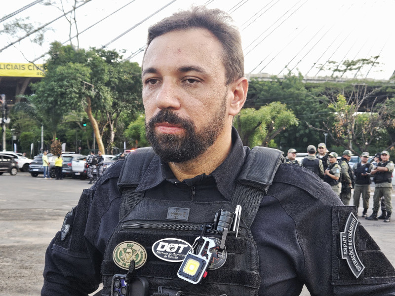 diretor de Operações de Trânsito da SSP, Fernando Aragão - (Jailson Soares)