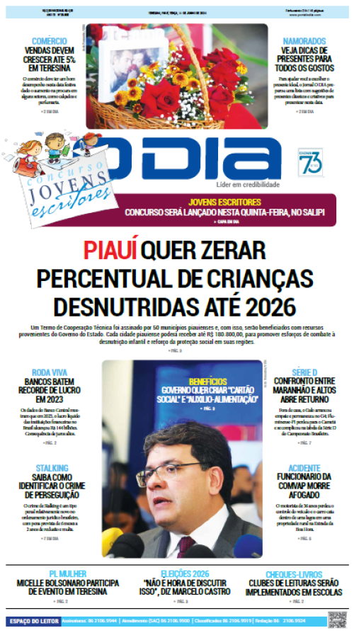 Confira os principais destaques do Jornal O Dia desta terça-feira (11) - (Reprodução)