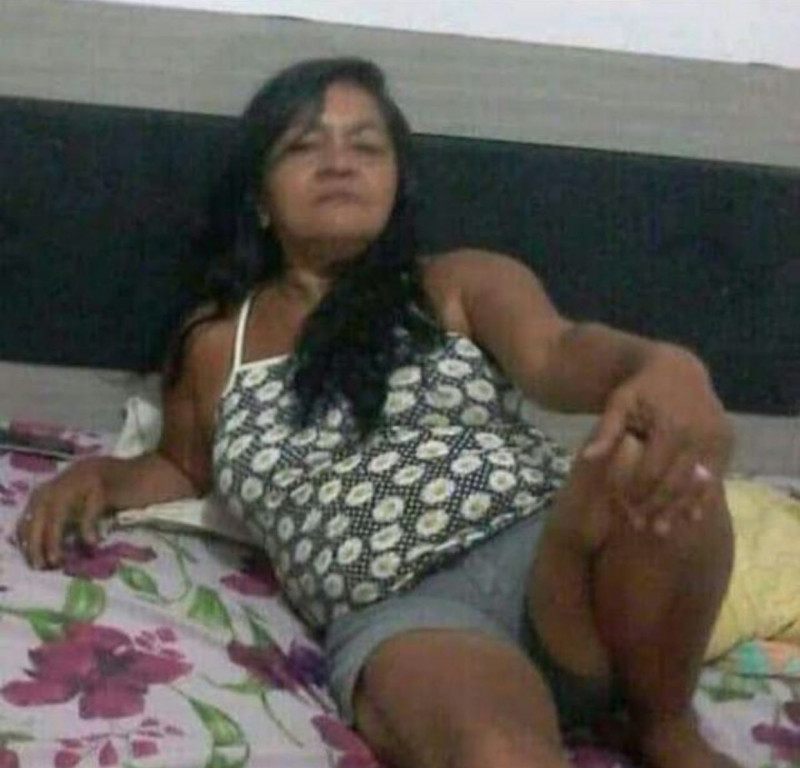 Esmeralda Maria da Conceição, de 61 anos  - (Reprodução/Whatsapp)