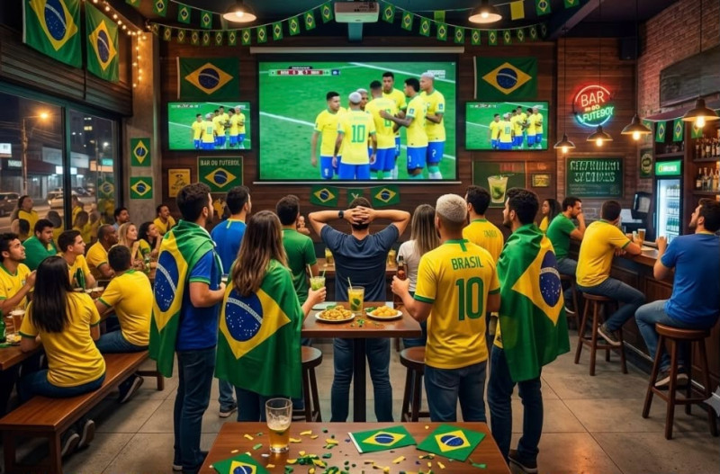 Brasil na Copa: bares e restaurantes esperam aumento no movimento durante jogos
