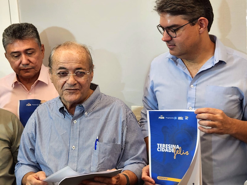 Lançamento do manifesto "Teresina Cidade Feliz" na manhã de terça (12) - (Tarcio Cruz/ O DIA)