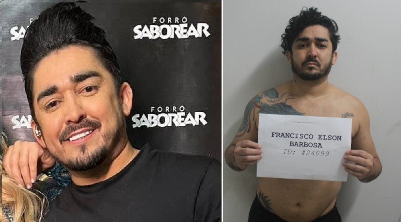 Cantor da banda Forró Saborear é solto pela justiça após tentar esfaquear esposa em Teresina