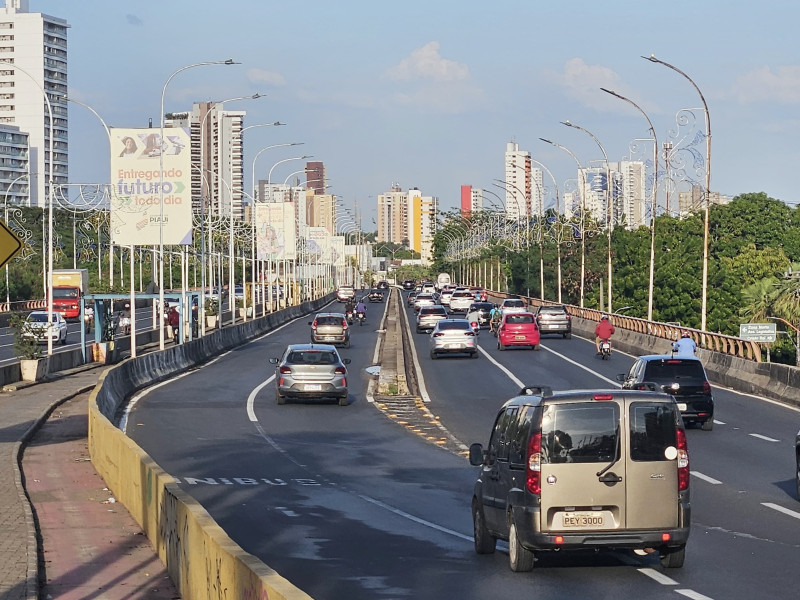 Ponte JK, em Teresina. - (Jaílson Soares / O DIA)