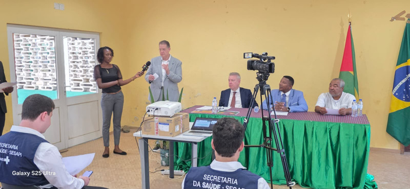 Piauí Saúde Digital: programa faz primeira teleconsulta em país da África - (Divulgação)