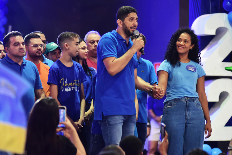 Em convenção, Henrique Júnior oficializa candidatura em Timon - (Jailson Soares/O Dia)