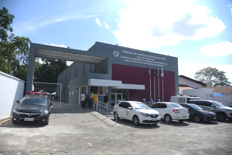 Central de Inquéritos e Audiência de Custódia inaugurada em Teresina - (Assis Fernandes/O Dia)