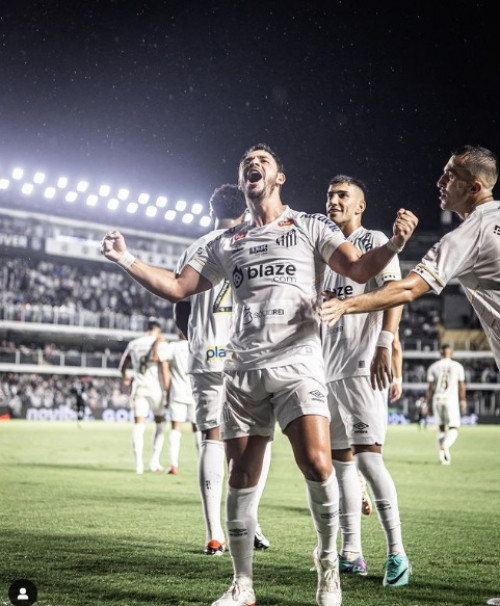 Santos vence a Ponte Preta por 3 a 1 na Vila Belmiro - (Reprodução/Instagram)