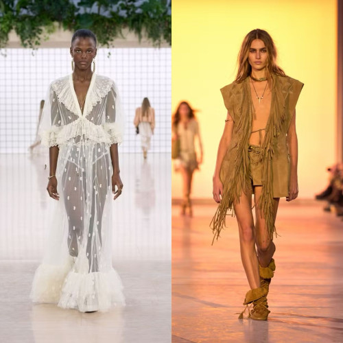 Chloé, coleção primavera/verão 2025, na Semana de Moda de Paris - (Foto: Divulgação)