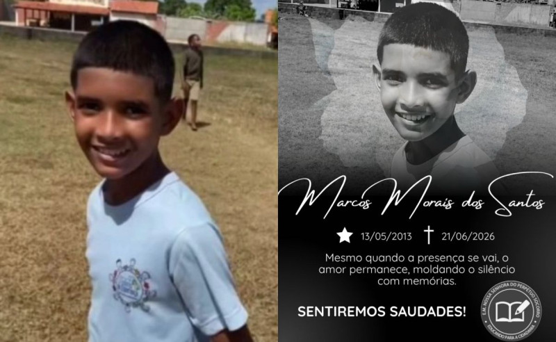 Menino de 13 anos é encontrado morto após se afogar no Rio Parnaíba