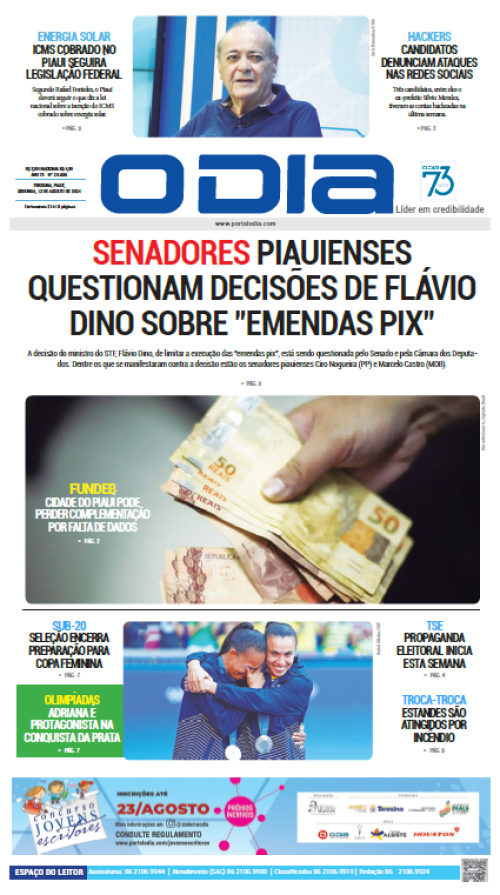 Confira os principais destaques do Jornal O Dia desta segunda-feira (12) - (Reprodução)