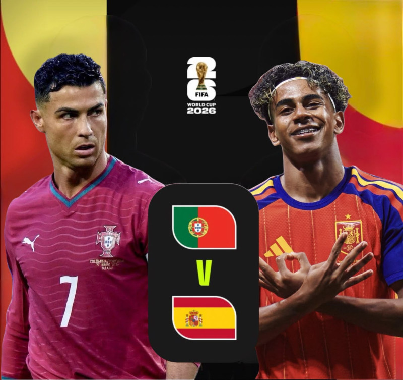 Portugal x Espanha: CR7 e Yamal se enfrentam hoje (06); veja horário e onde assistir