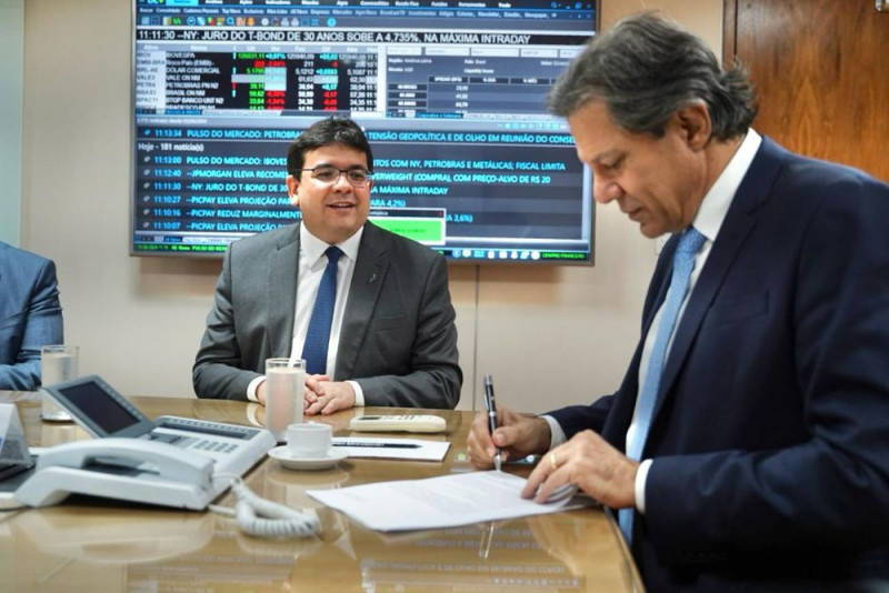 Ministro Fernando Haddad autoriza empréstimo de 2,5 bilhões para o Governo do Piauí