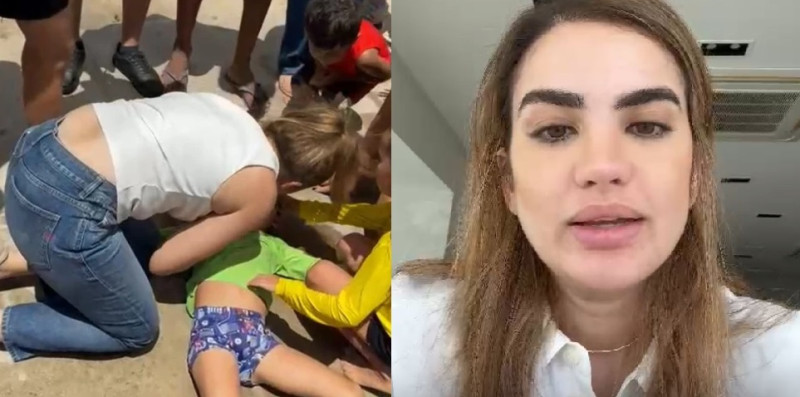 “Estava na hora e lugar certos”, diz Bárbara do Firmino após salvar criança afogada no Piauí