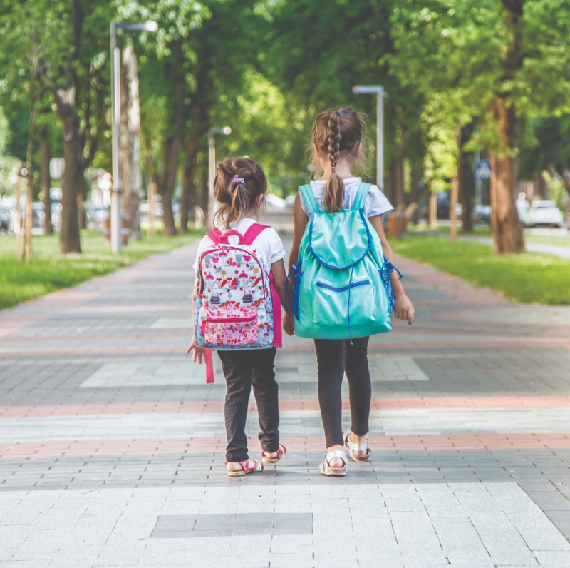 Uso correto das mochilas escolares evita graves problemas de saúde para as crianças