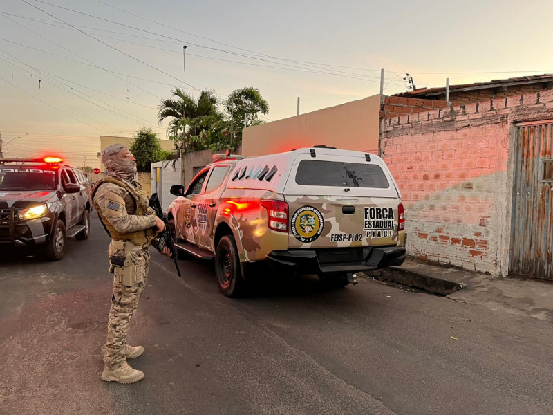 Homens são presos em flagrante por tráfico de drogas em Teresina - (Ascom/SSP-PI)