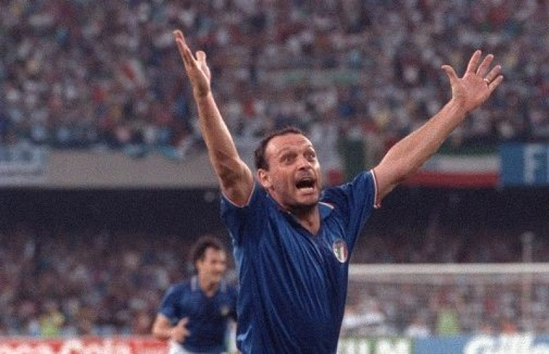 Morre Toto Schillaci, artilheiro da Copa de 1990 - (Reprodução/Instagram @azzurri)