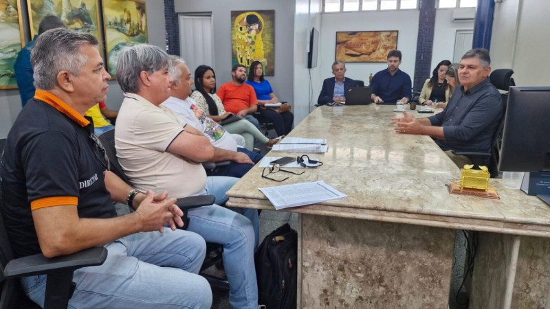 Reunião do Sindserm com o TCE-PI - (Divulgação TCE-PI)