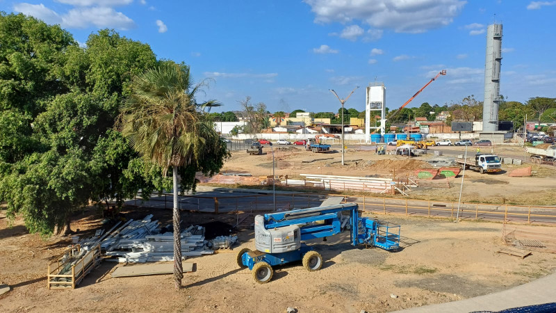 Obras de ampliação do aeroporto de Teresina estão avançadas  - (Maria Clara Estrêla/O Dia)