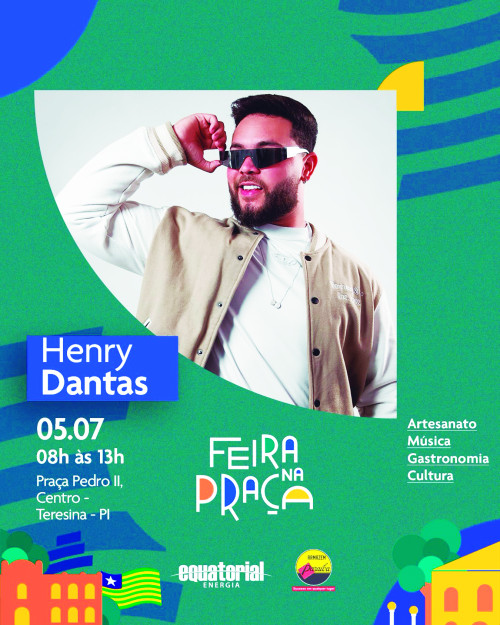 Domingo (5) é dia de Feira na Praça, em Teresina - (Divulgação)
