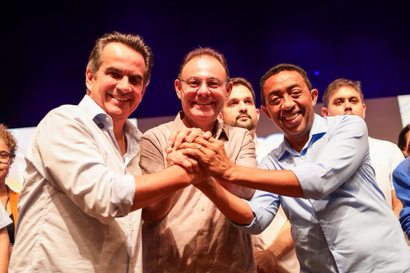 Jeová Alencar é anunciado como vice na chapa de Joel Rodrigues ao Governo do Estado, com apoio de Ciro Nogueira. - (Ascom)