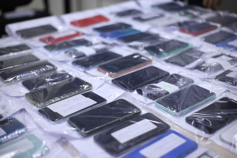 Ação integrada da Polícia Civil recupera 279 celulares roubados em Teresina