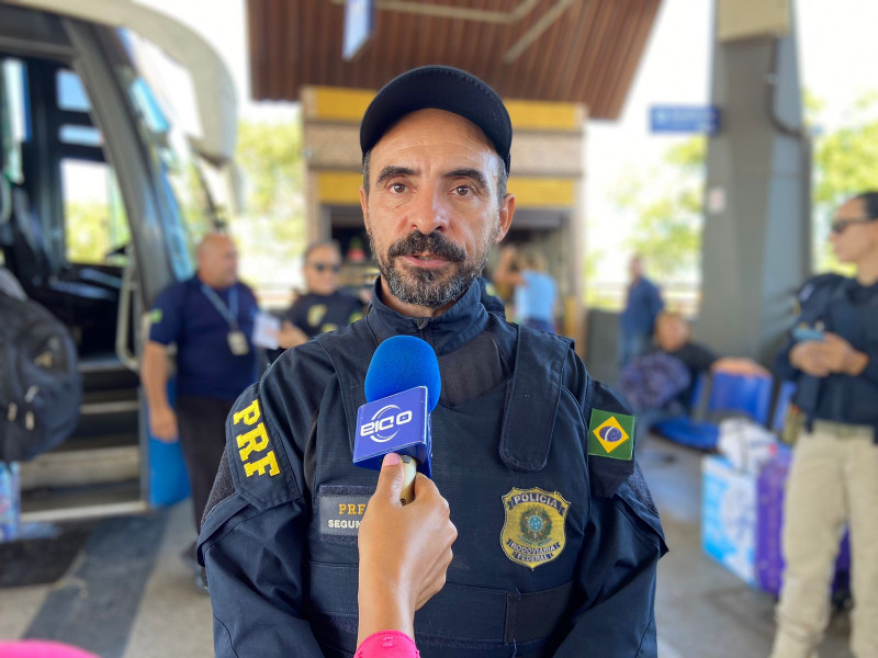  Inspetor Isaías Segundo, da Polícia Rodoviária do Piauí - (Jorge Machado/ODIA)