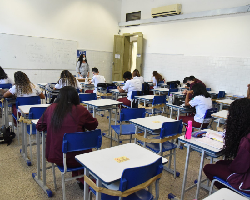 Liceu Piauiense, escola, sala de aula - (Assis Fernandes/O Dia)