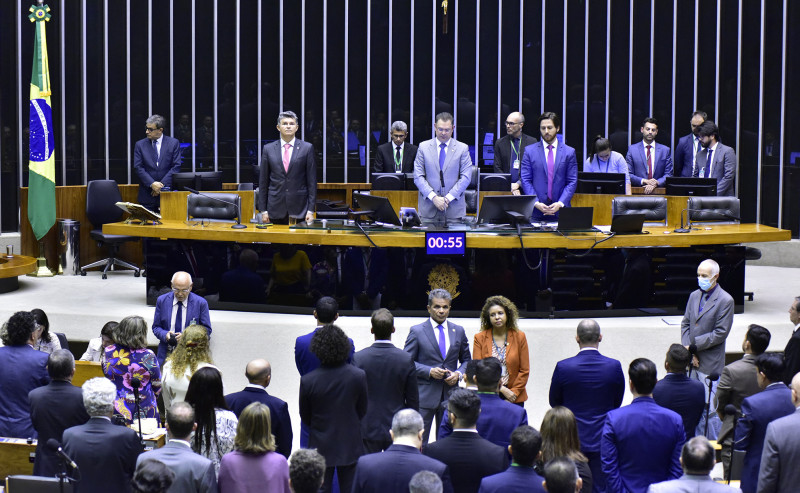 Sessão de ontem da Assembleia que votou o projeto - (Zeca Ribeiro/Câmara dos Deputados)