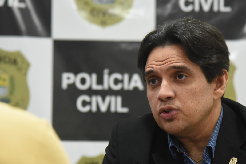 Delegado Humberto Mácola, coordenador da DRCI - (Assis Fernandes/O Dia)