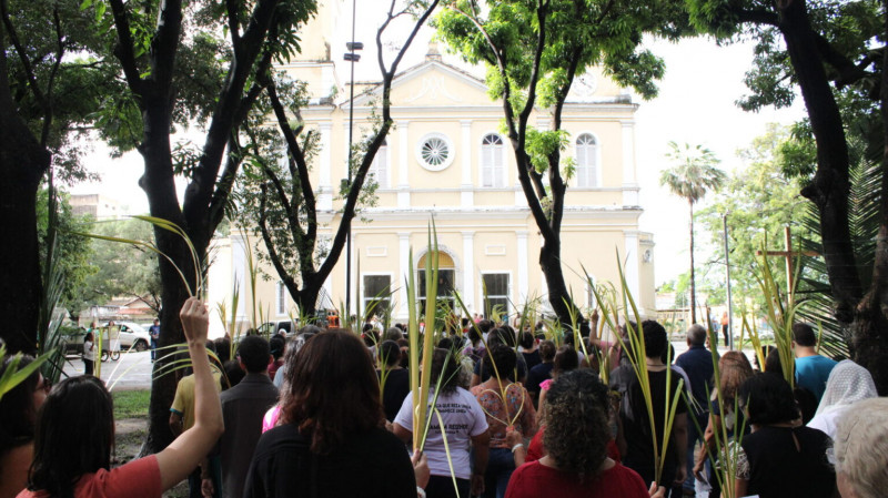 A Semana Santa 2024 teve início com o Domingo de Ramos, no último dia 24 - (Divulgação/Arquidiocese de Teresina)