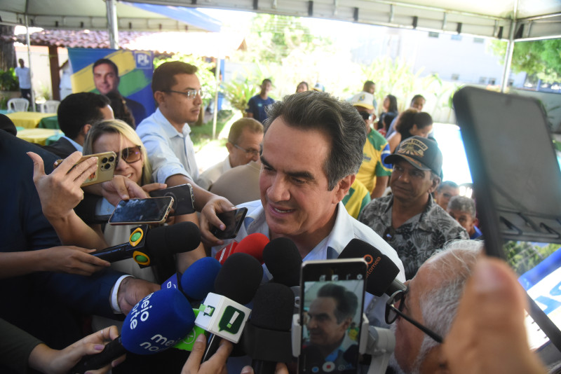 PL oficializa apoio a Joel Rodrigues e confirma chapa ao Senado com Ciro Nogueira e Tiago Junqueira - Assis Fernandes / O DIA