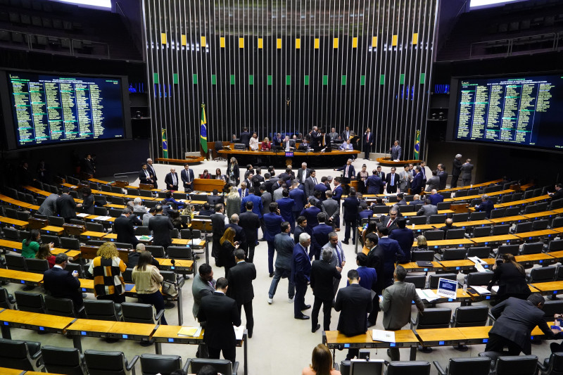 Sessão plenária da Câmara dos deputados - (Pablo Valadares/Câmara dos Deputados)