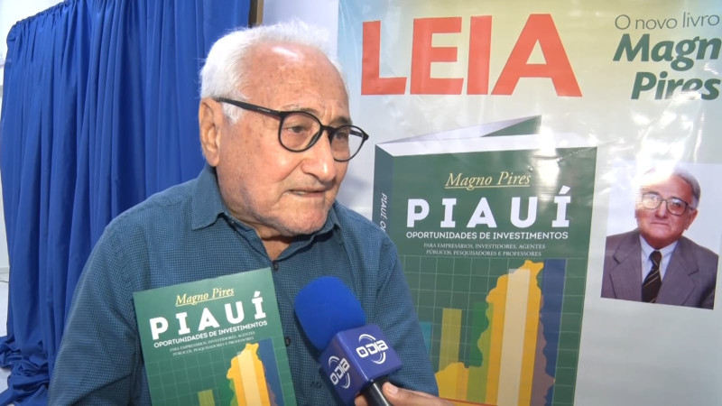 Advogado Magno Pires lança livro sobre as potencialidades econômicas do Piauí
