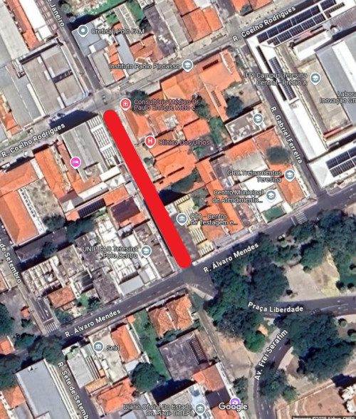 Rua Vinte e Quatro de Janeiro, no Centro da capital, será interditada  - (Divulgação)