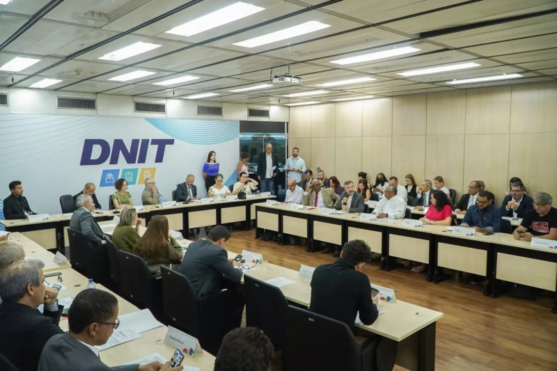 Registro da reunião entre servidores e governo federal - ( Mateus Cândido/ Ascom Fonacate)