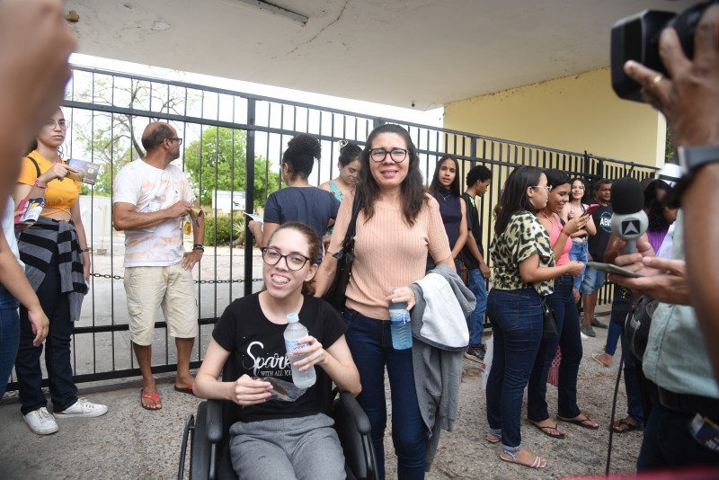 "O que vai definir ela é o conhecimento dela, não é a questão da locomoção”, diz mãe de Maria Letícia - (Assis Fernandes/ODIA)