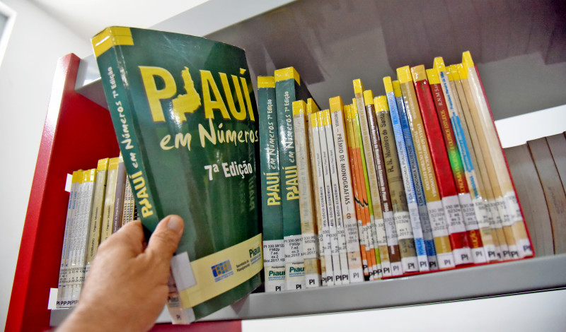 Estima-se que a Biblioteca Estadual Cromwell de Carvalho tenha 60 mil livros - (Assis Fernandes/O Dia)