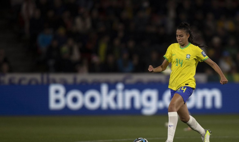 Lauren, zagueira da Seleção Brasileira. - (Thaís Magalhães / CBF)