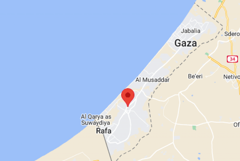 Gaza é o lar de cerca de 2,2 milhões de pessoas - (Reprodução/Google)